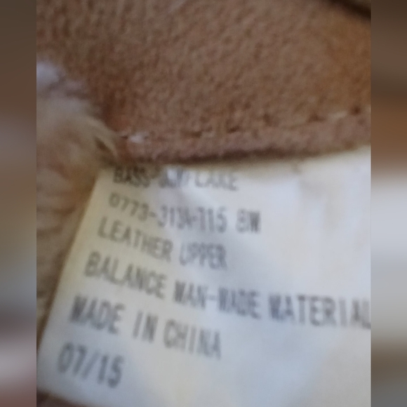 Bass snowflake winter boots Sz 8M - Picture 6 of 8